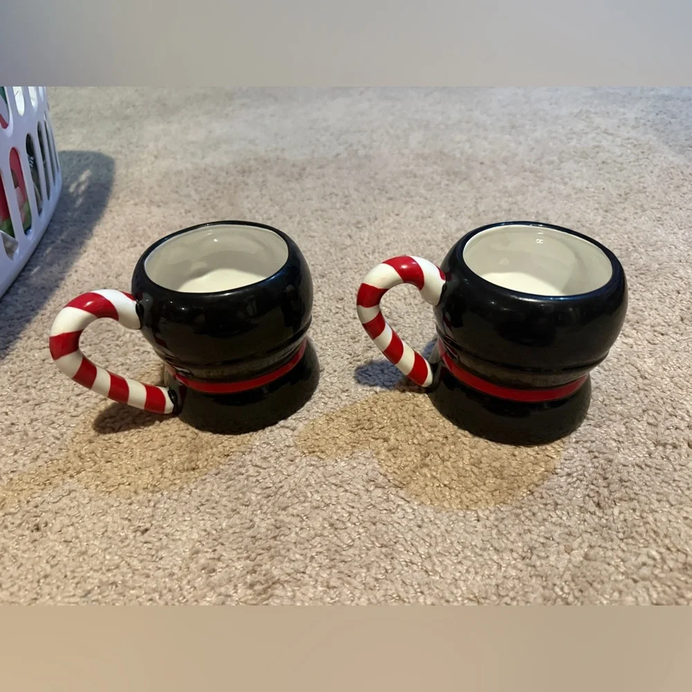 Pier 1 Penguin Ceramic Mugs